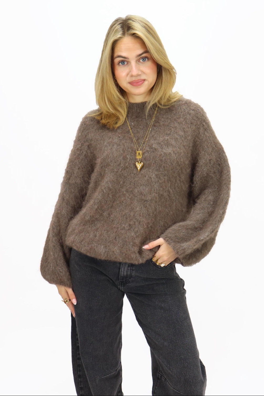 Tessa sweater - Taupe