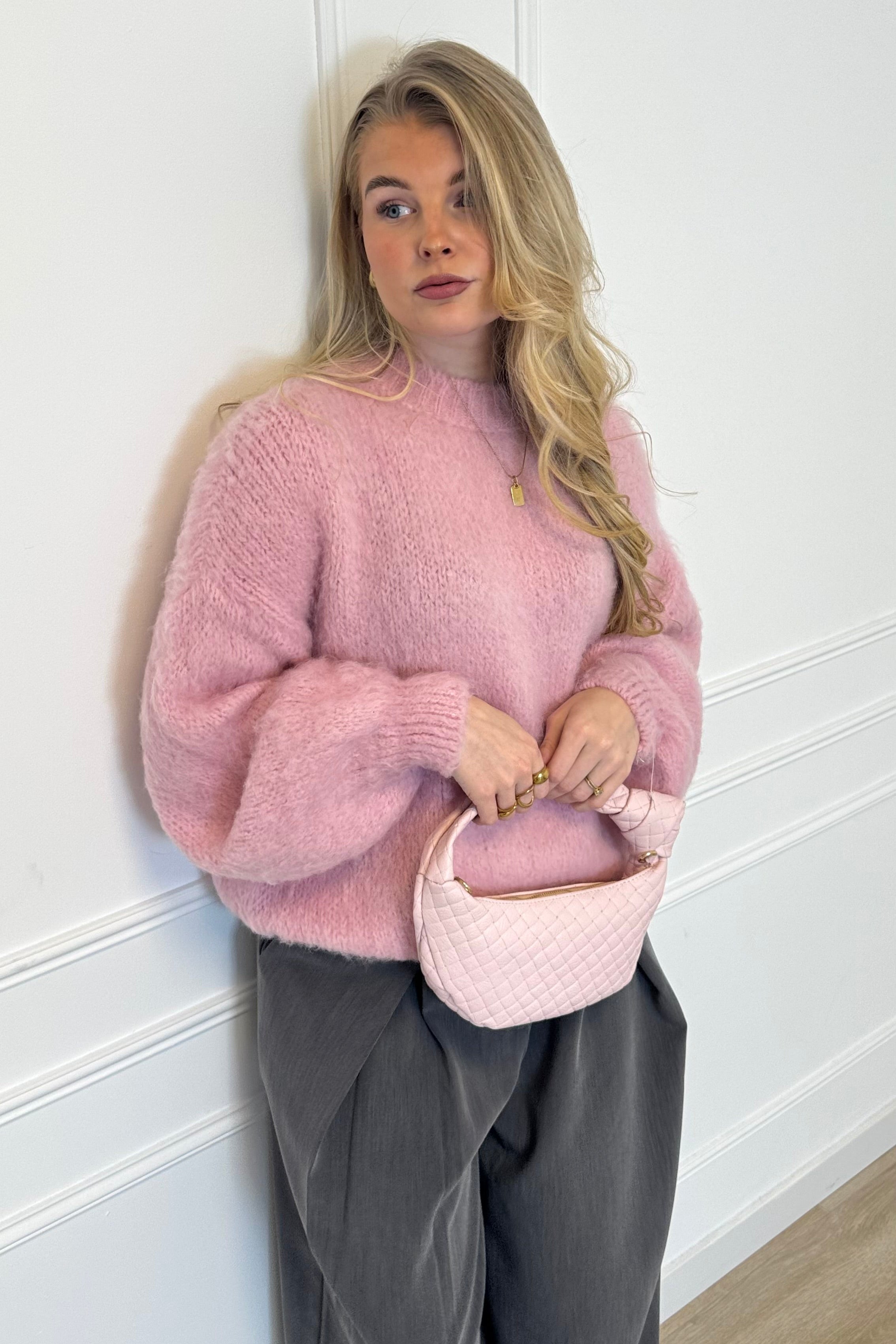 Cozy knit - Pink