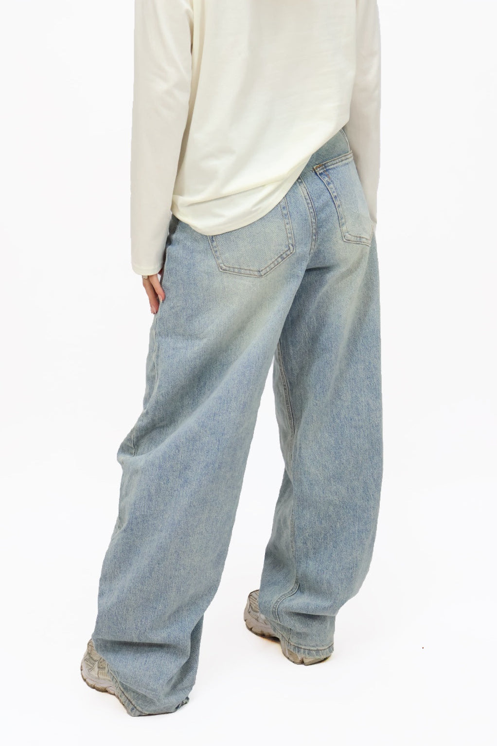 Nina balloon jeans - Blue