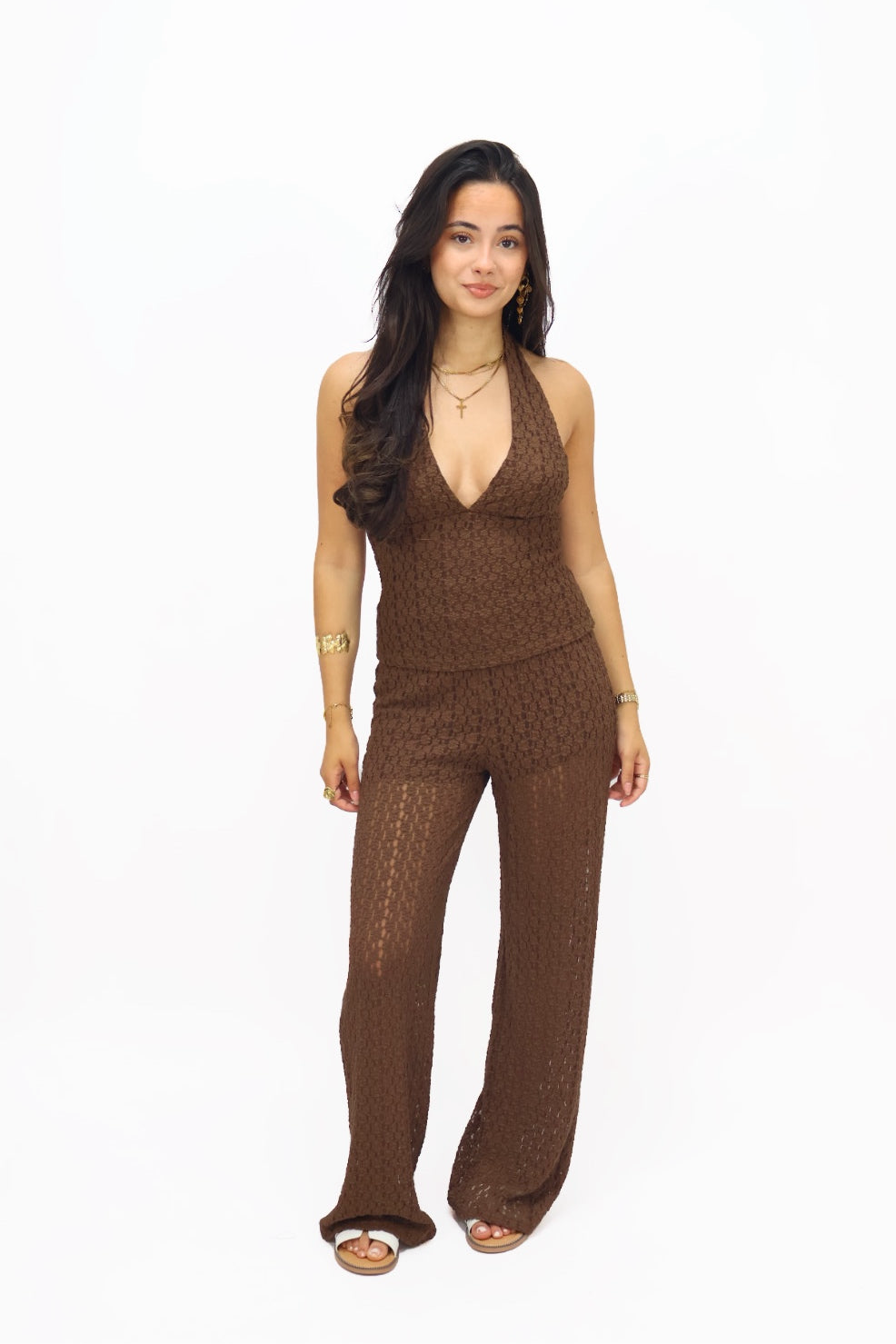 Fleur Set - Brown