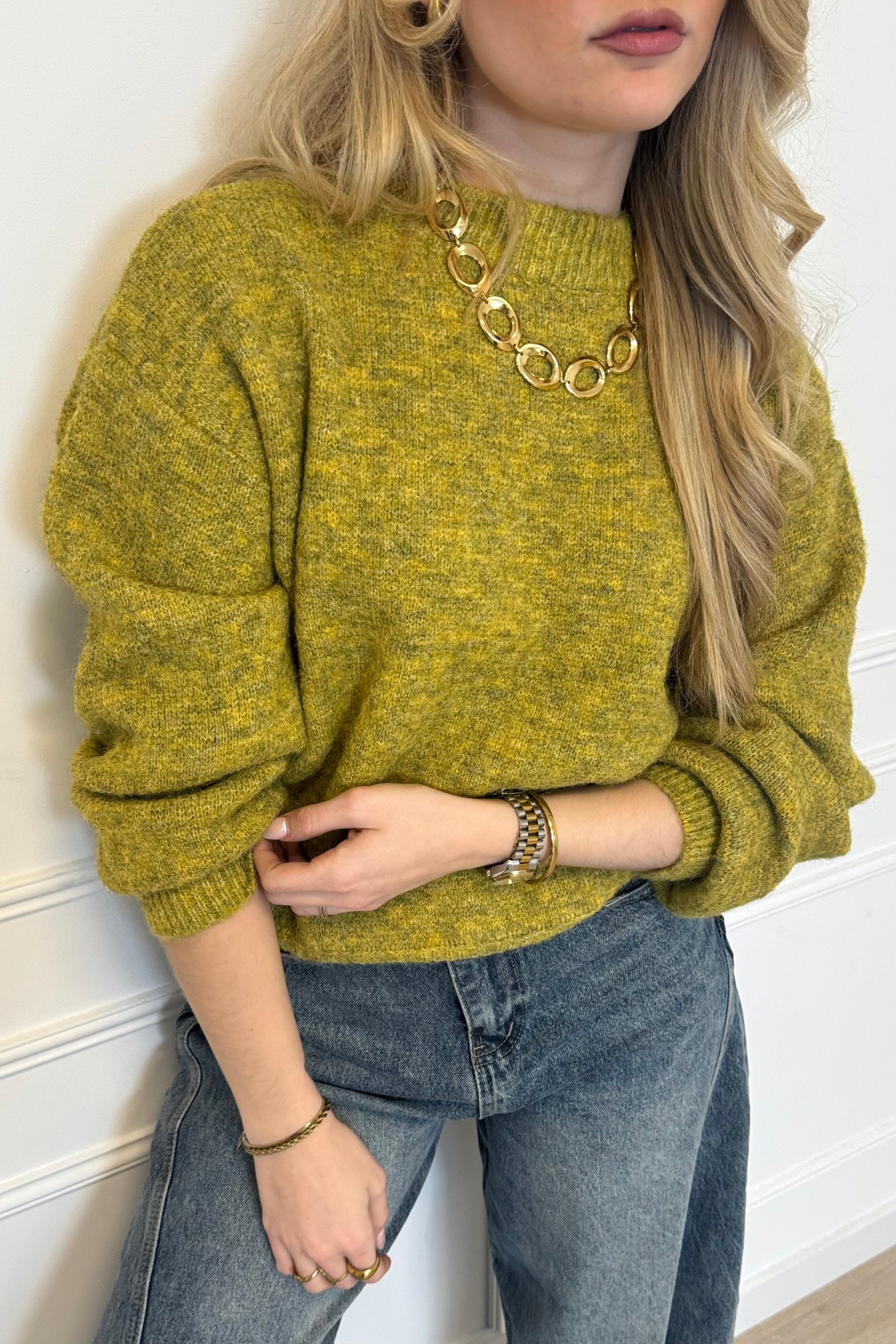 Lies sweater - Green