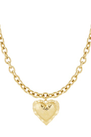 Chunky hart Ketting
