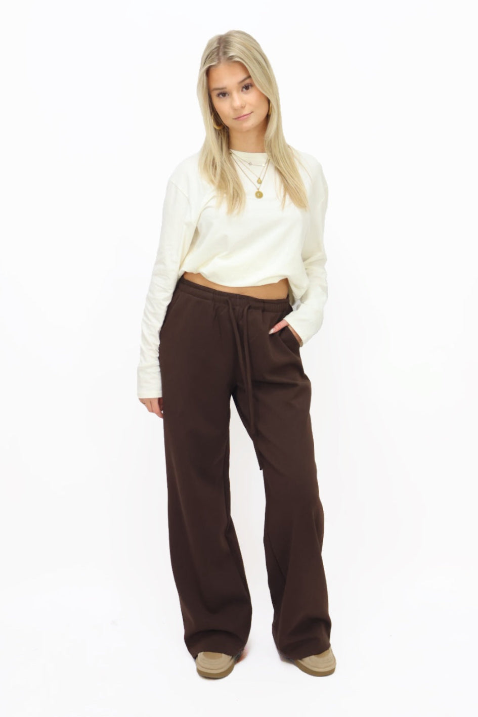 Nina Jogger - Brown