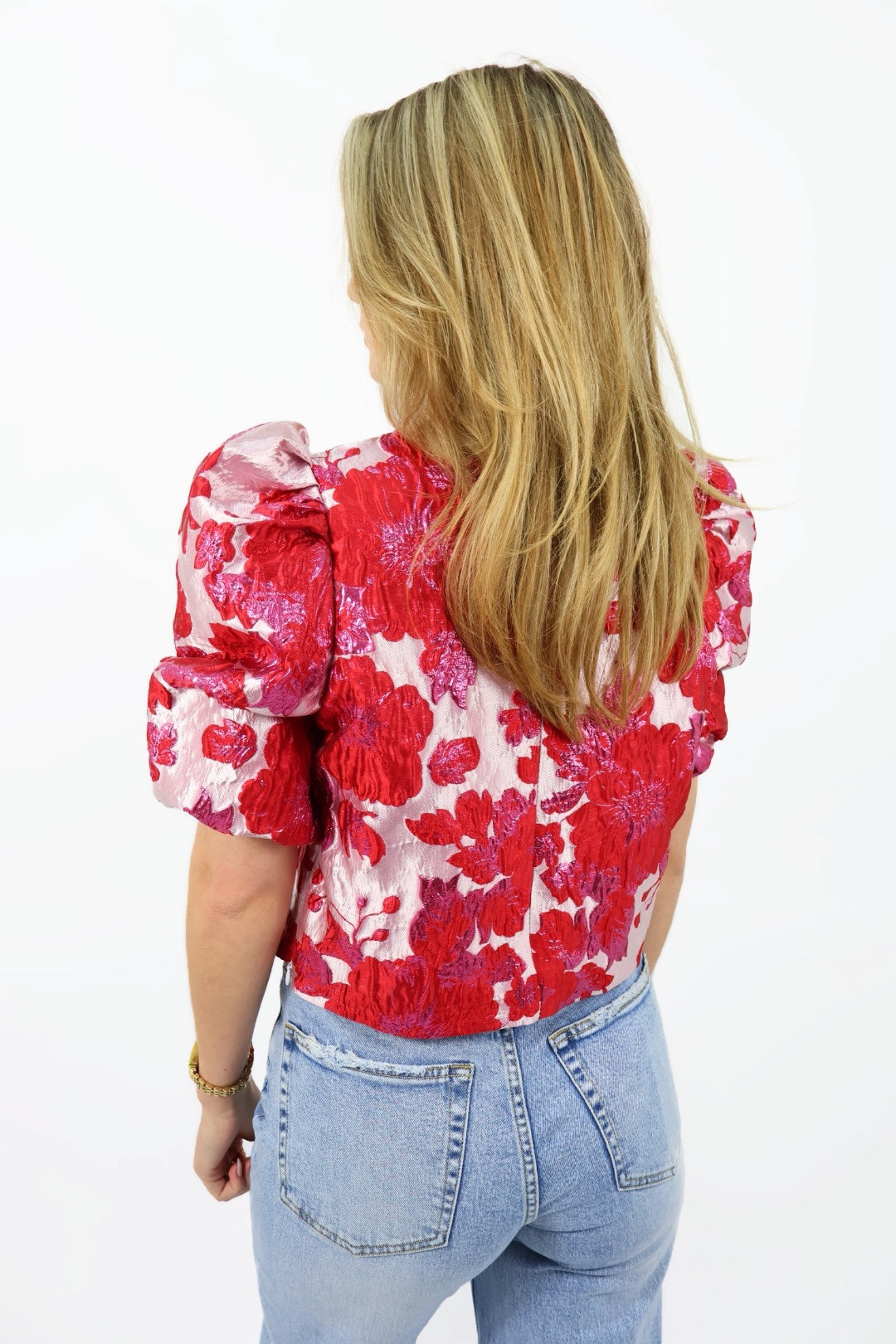 Flower Top - Red