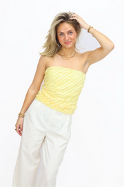 Guusje top (Ambika) - Yellow