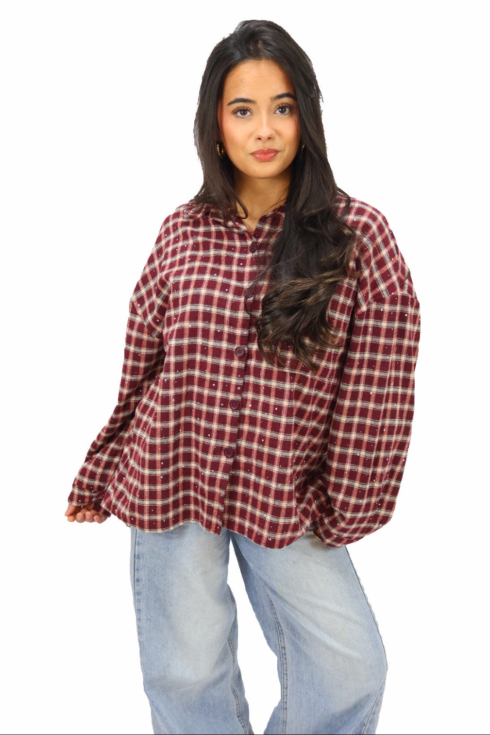 Romy blouse - Bordeaux