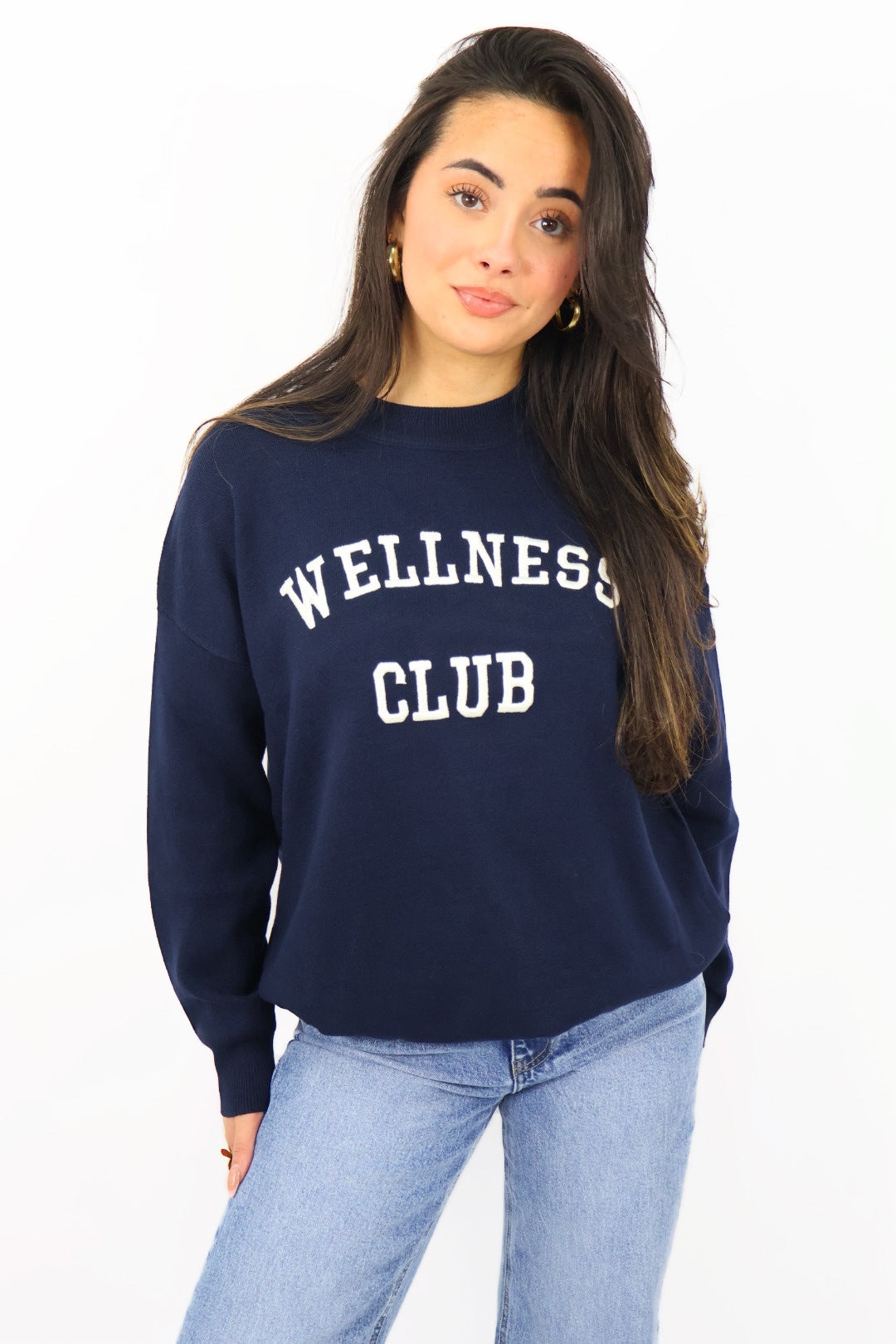 Welness Sweater - Navy