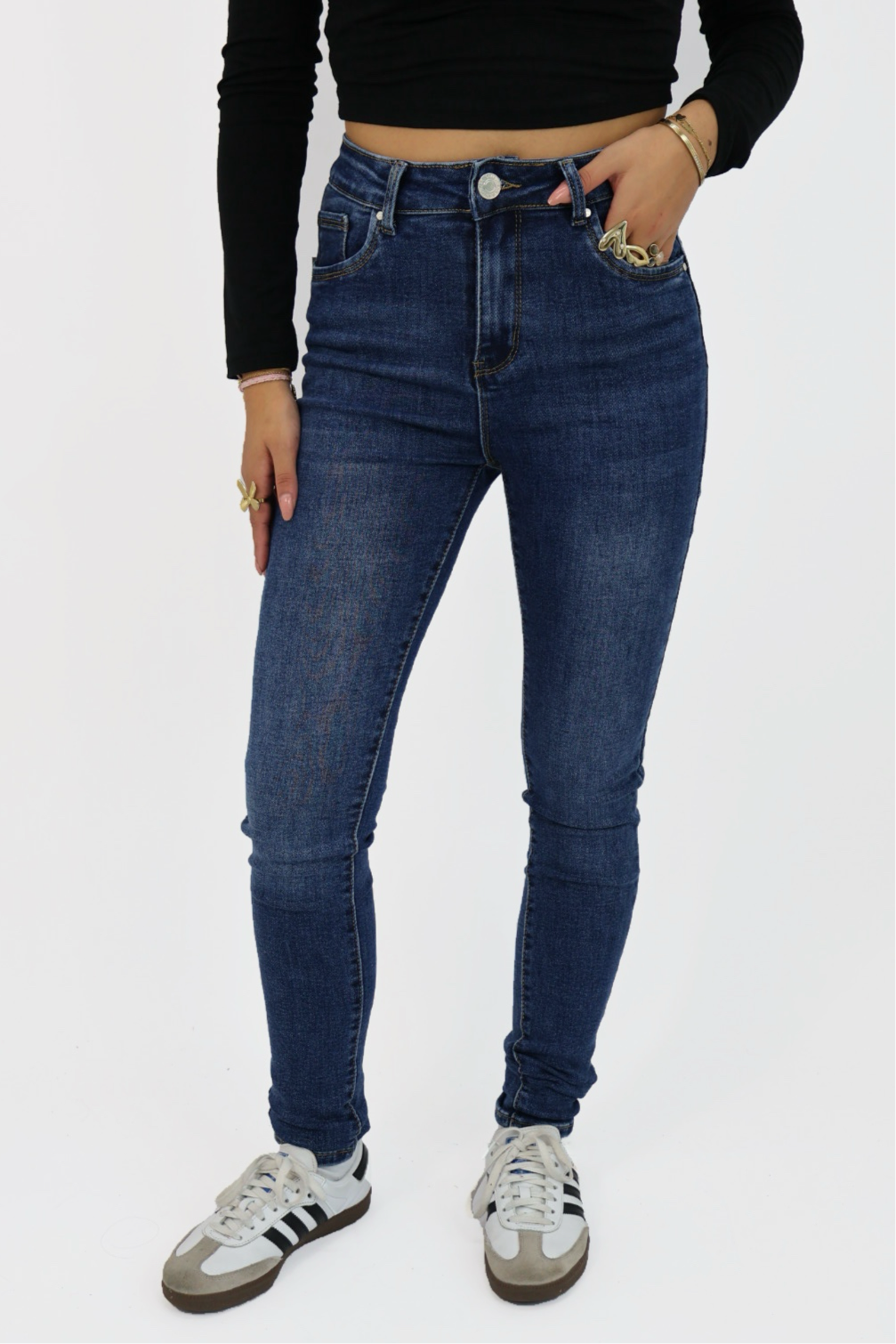 Pip Skinny Jeans - Dark Blue |DJ 2304