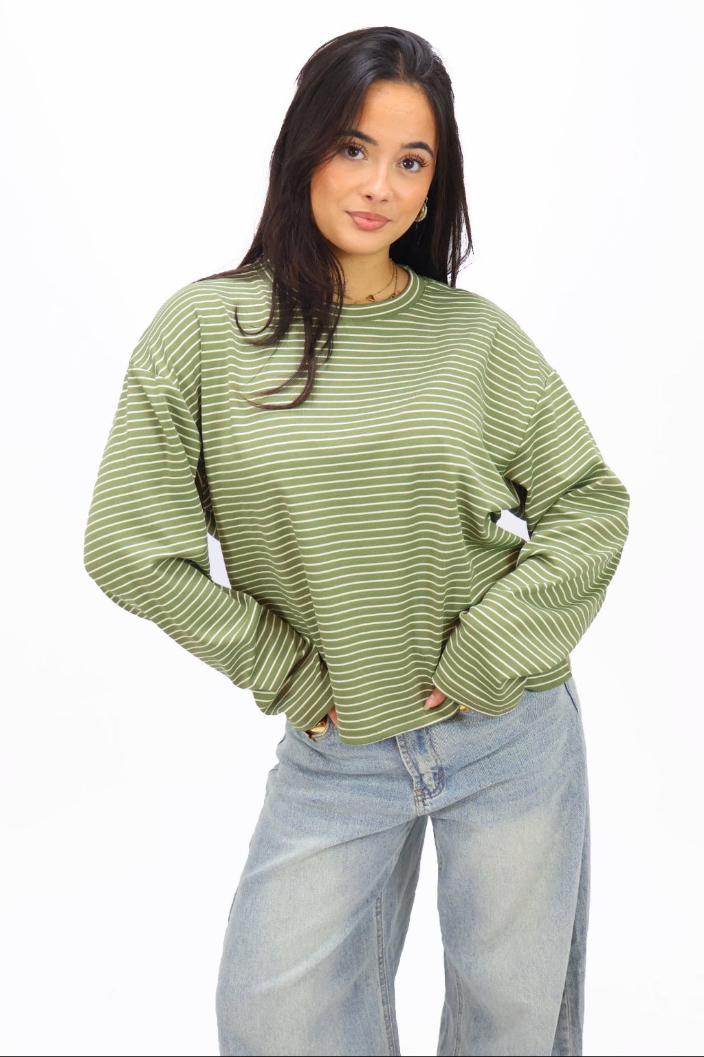Cassie longsleeve - Green