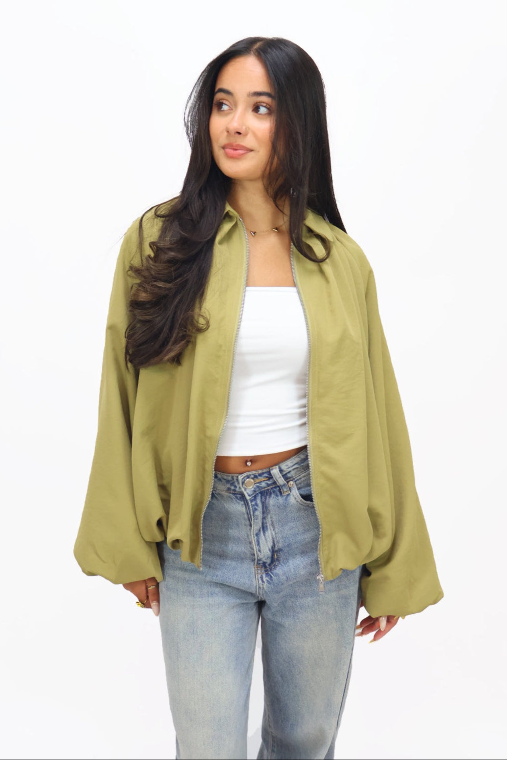 Maud Jacket - Green | Ambika