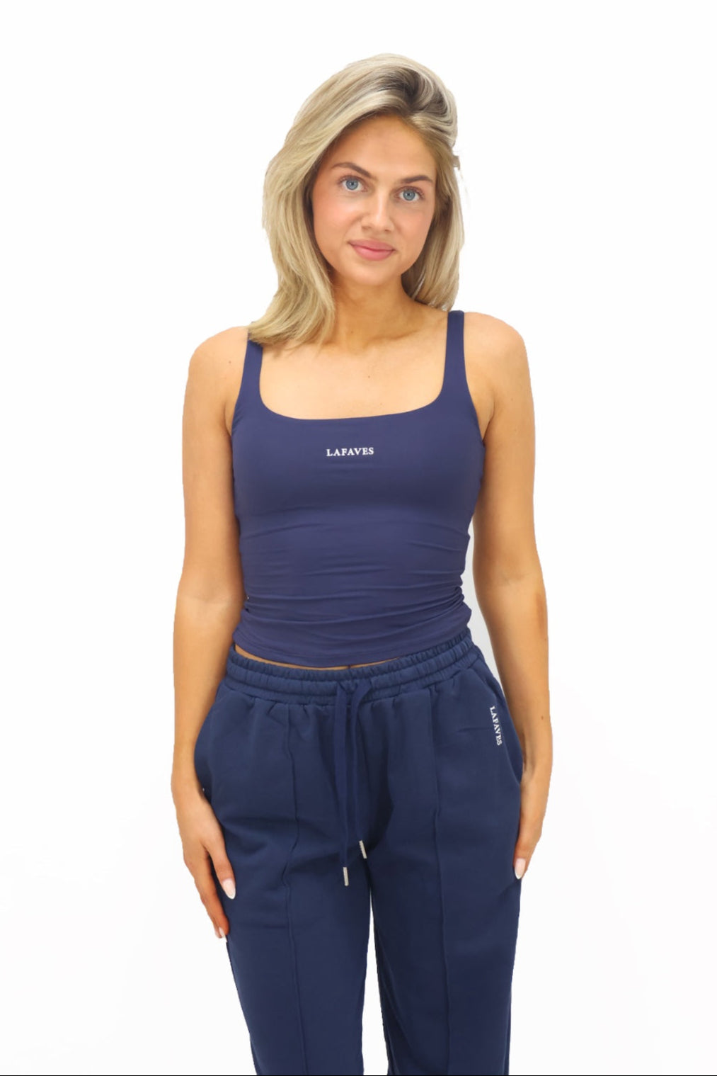 Lafaves Top - Navy