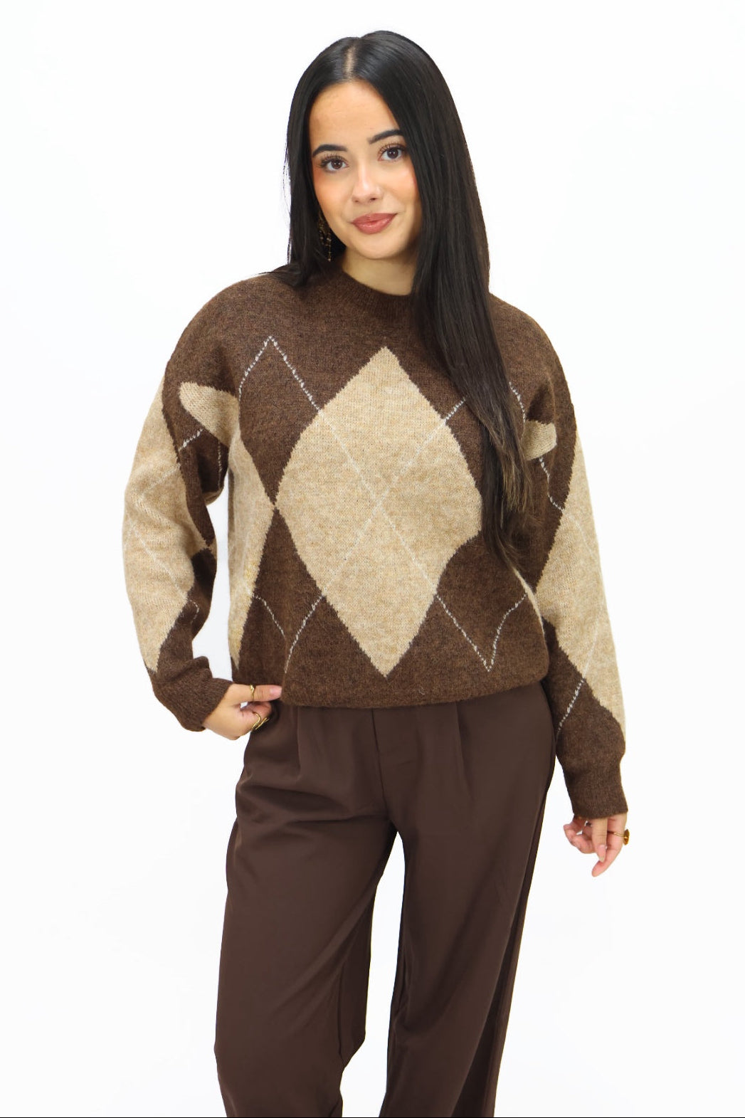Polly sweater - Brown