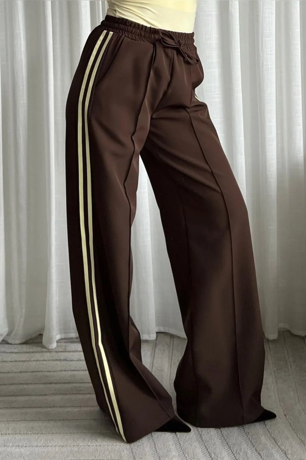 Tobi Jogger - Brown/Yellow