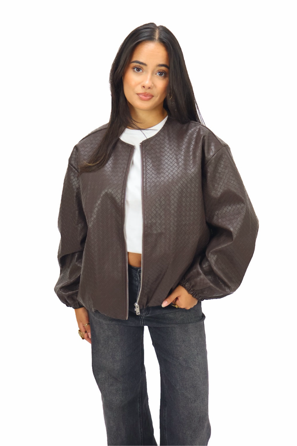 Zoe Jacket - Brown | Ambika
