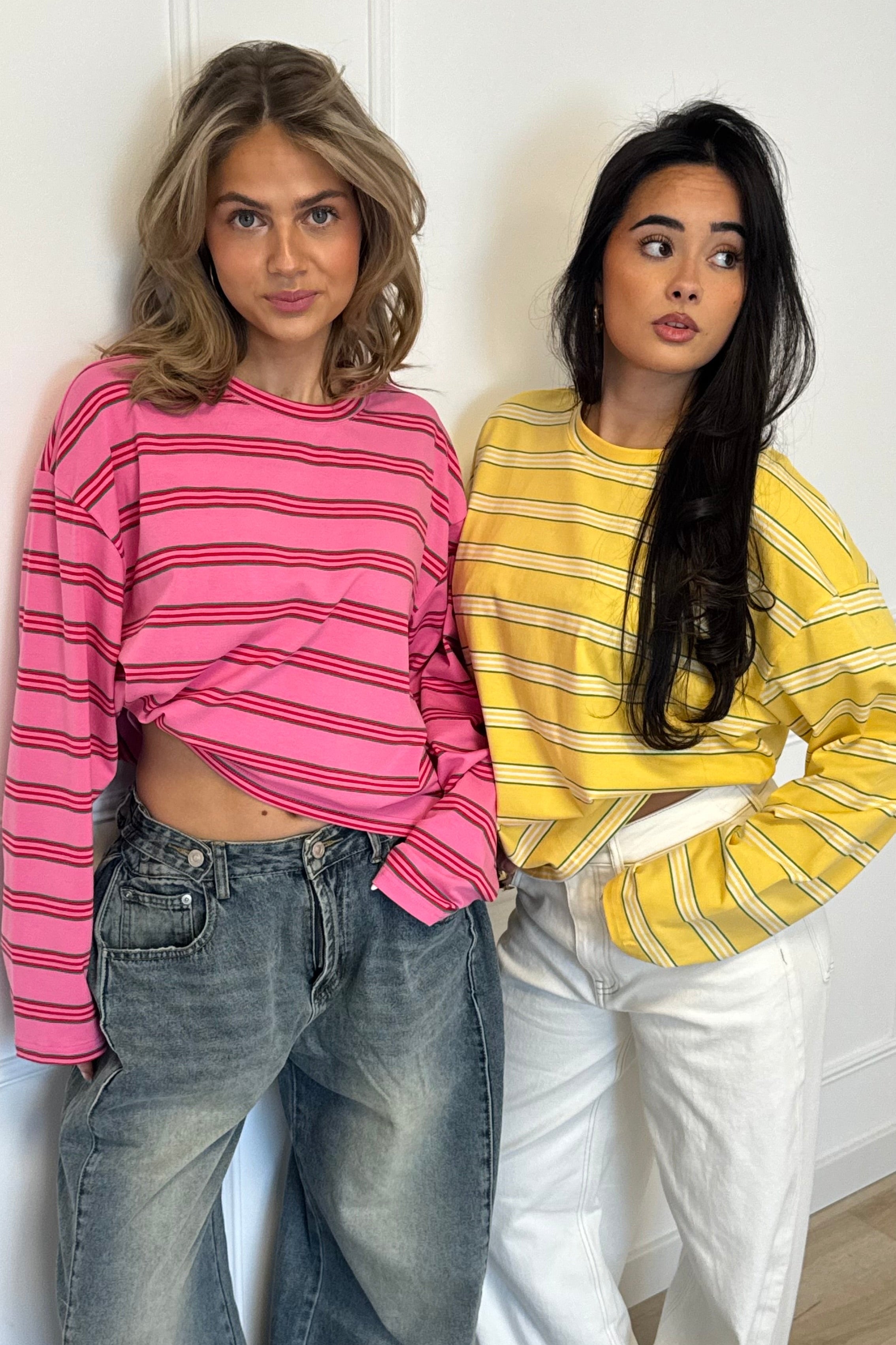 Cassie longsleeve - Yellow