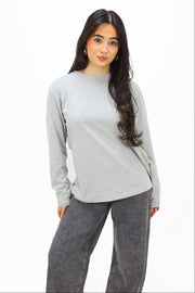 Basic Longsleeve - Light Grey