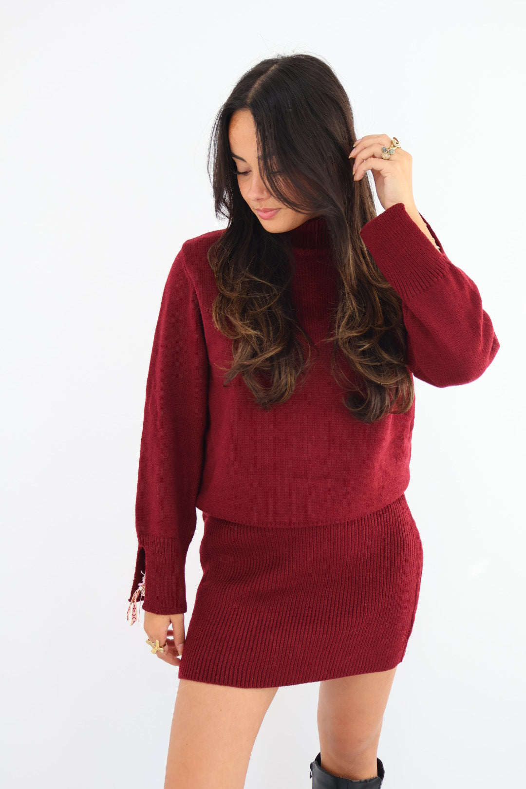 Bibi Skirt - Bordeaux