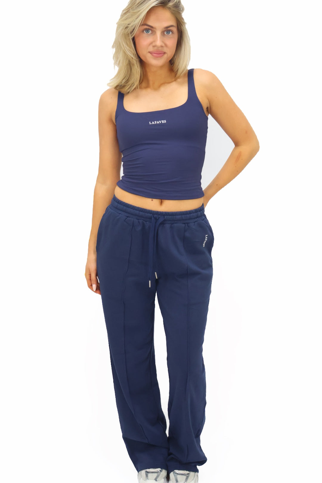 Lafaves Top - Navy