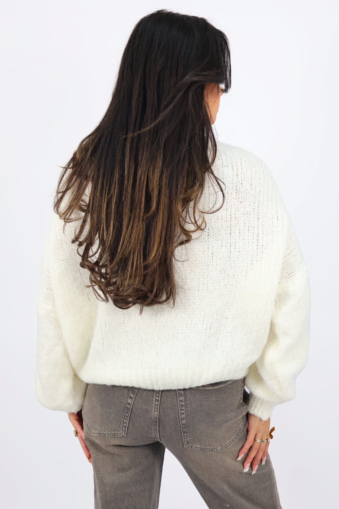 Get Comfy Knit - White