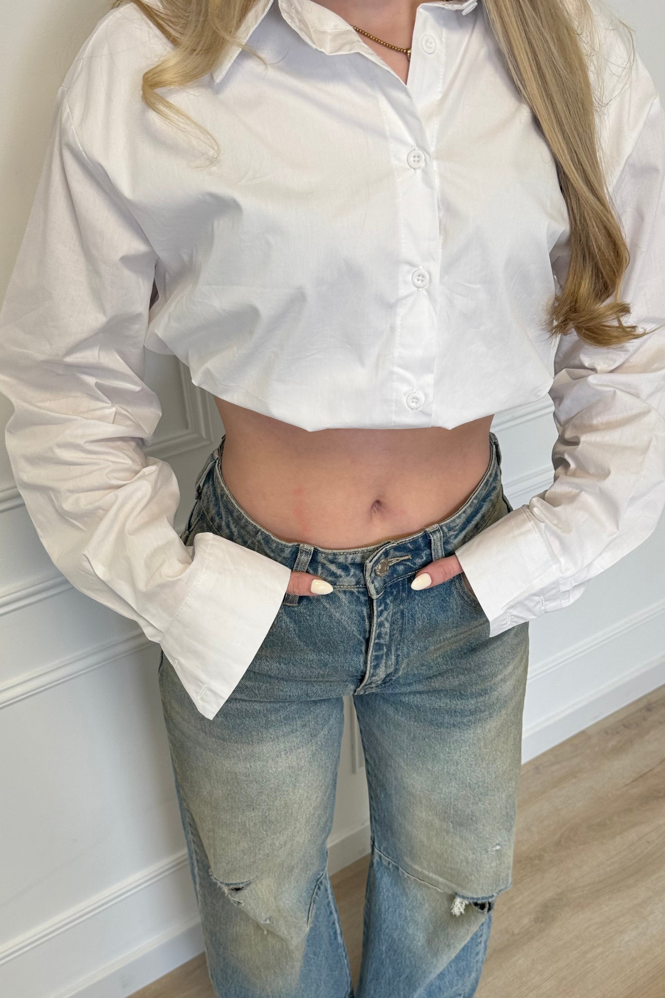 Janel Blouse - White