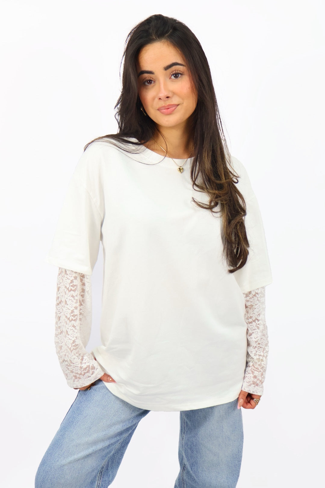 Kanten T-Shirt - White