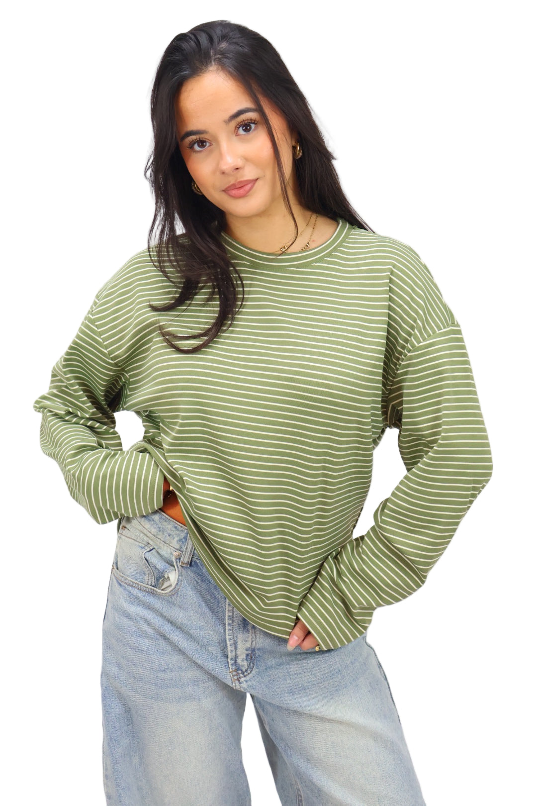Cassie longsleeve - Green
