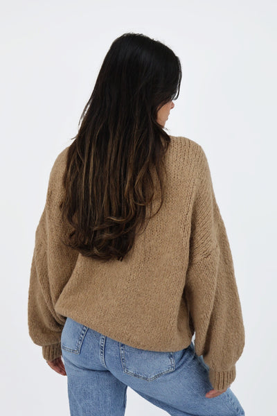 Get Comfy Knit - Camel