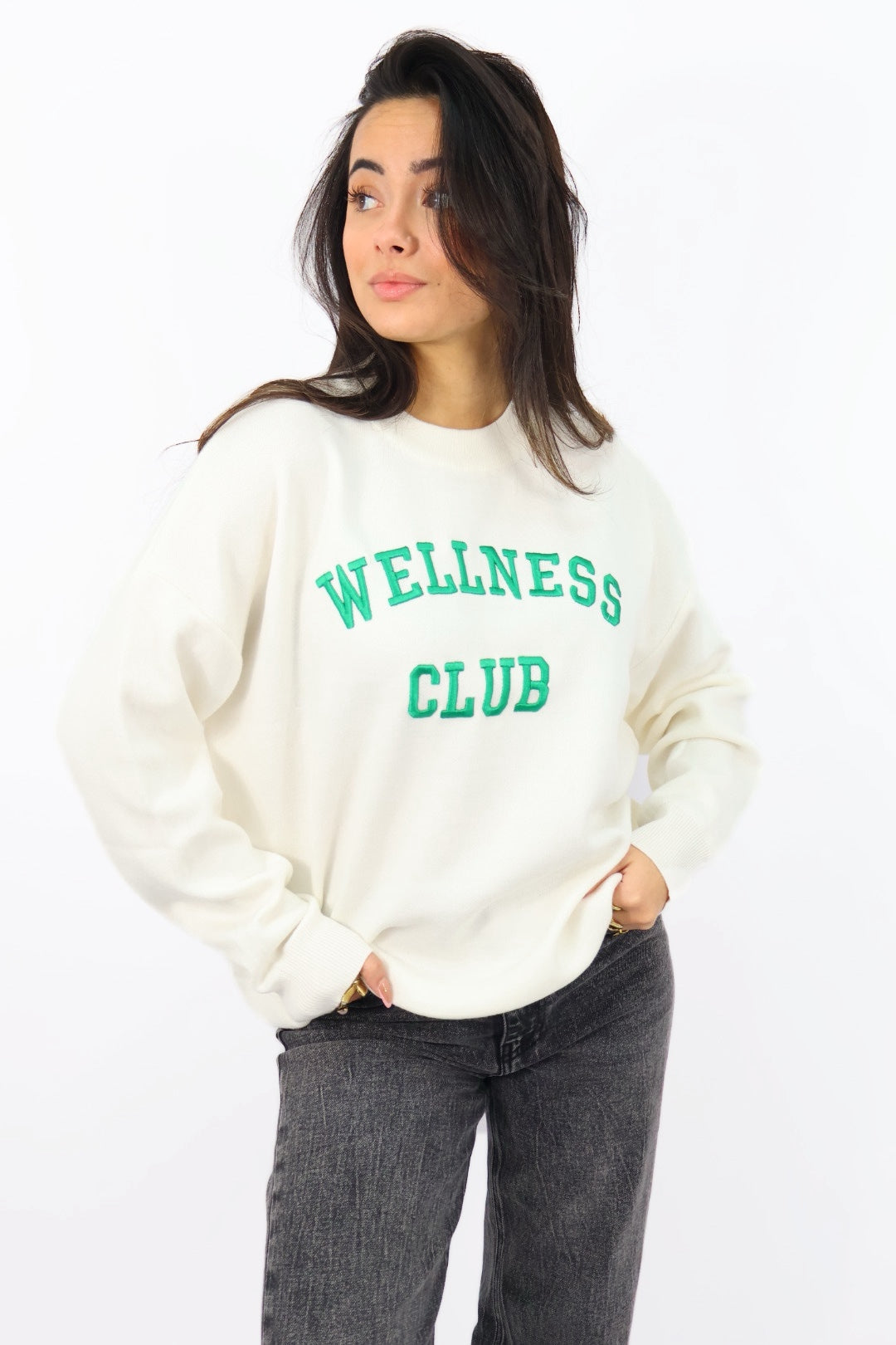 Welness Sweater - White