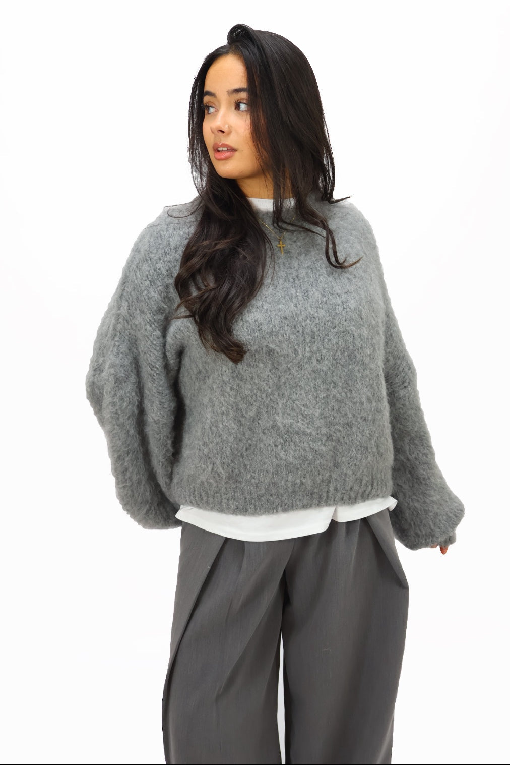 Cozy knit - Grey