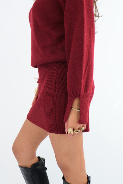 Bibi Skirt - Bordeaux