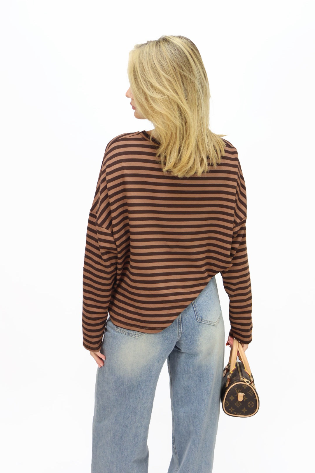 Jade longsleeve - Dark Brown