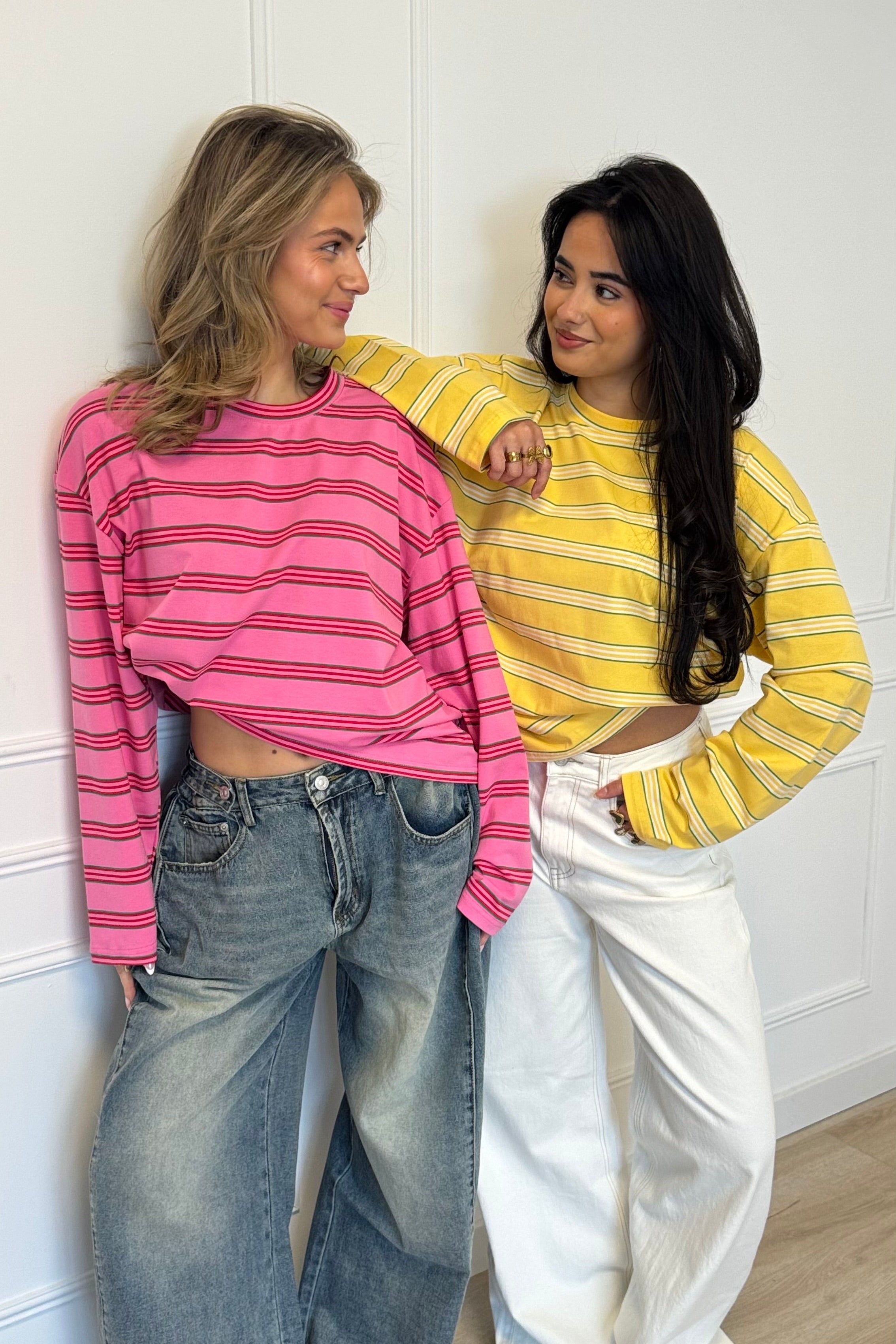 Cassie longsleeve - Yellow