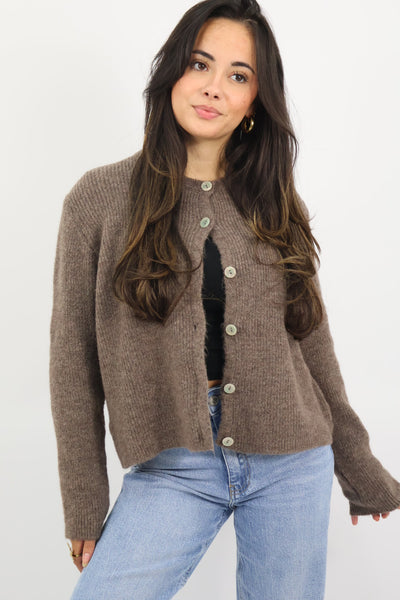 Lieve Knit Vest - Brown