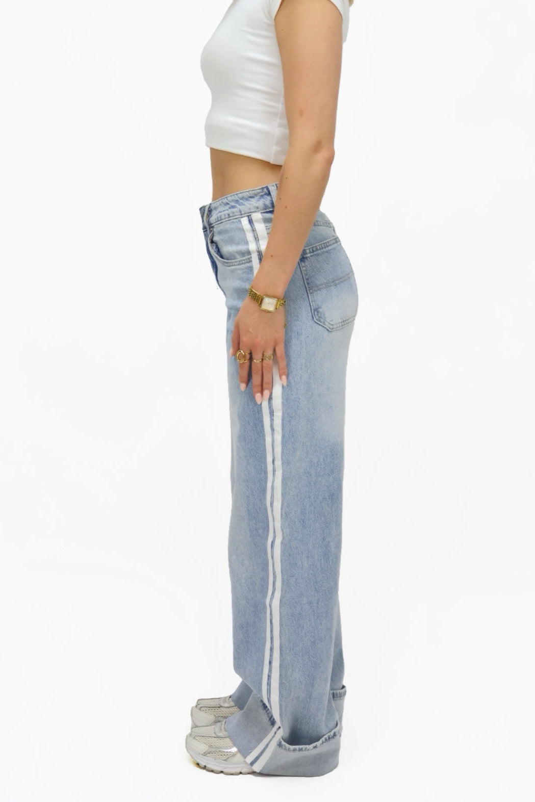 Sietske Wide Leg Jeans | A3577