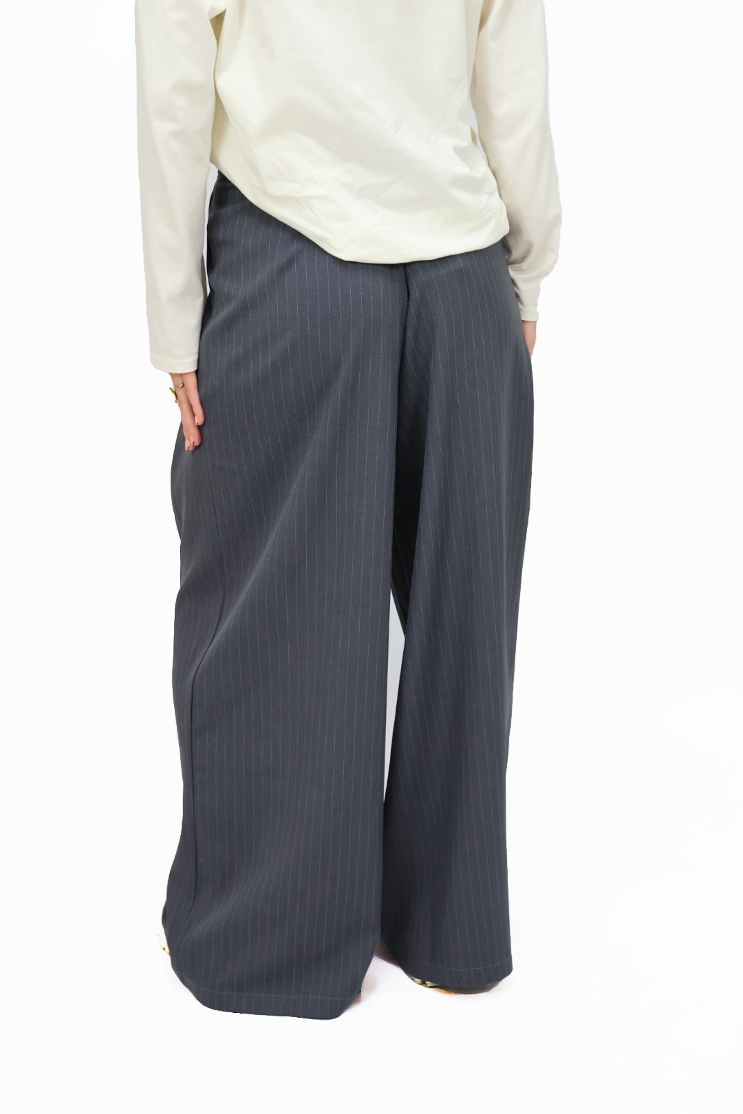 Valerie pantalon - Stripes Grey