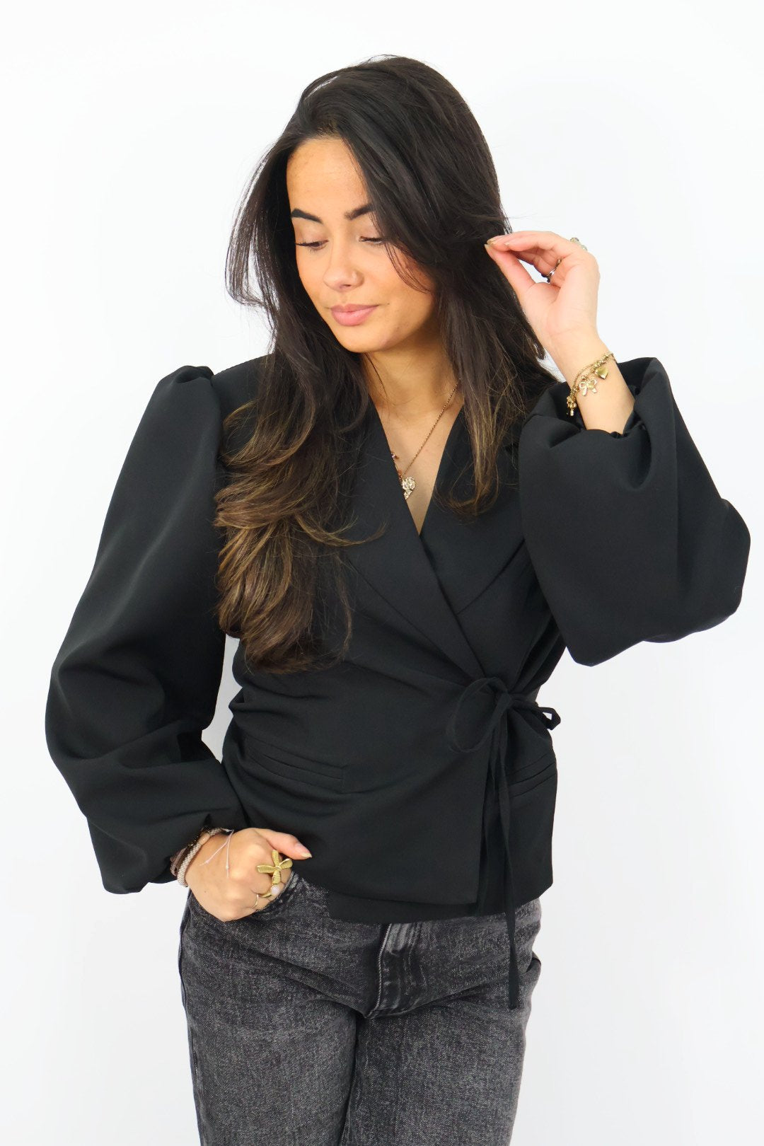 Anna Blazer - Black