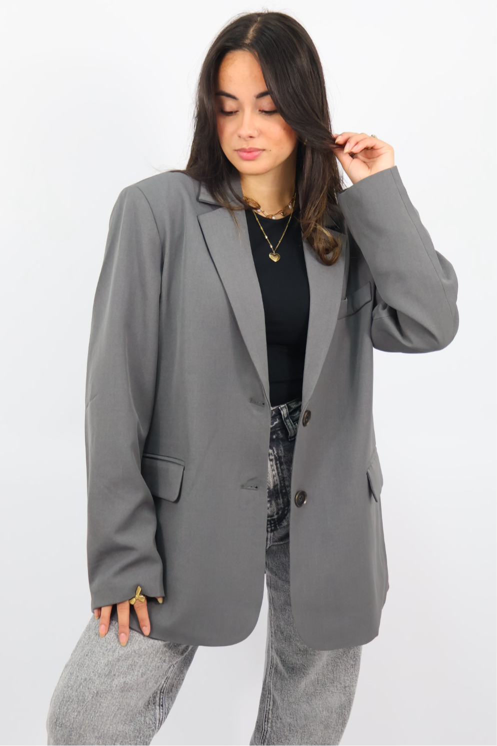 Floor Blazer - Grey