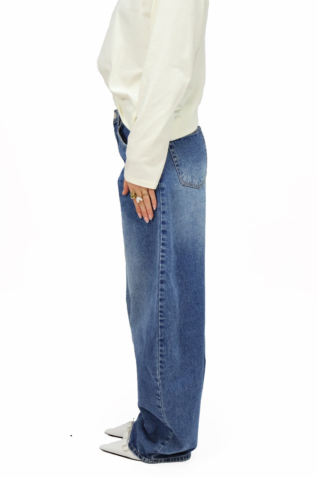 Melike balloon jeans - Blue