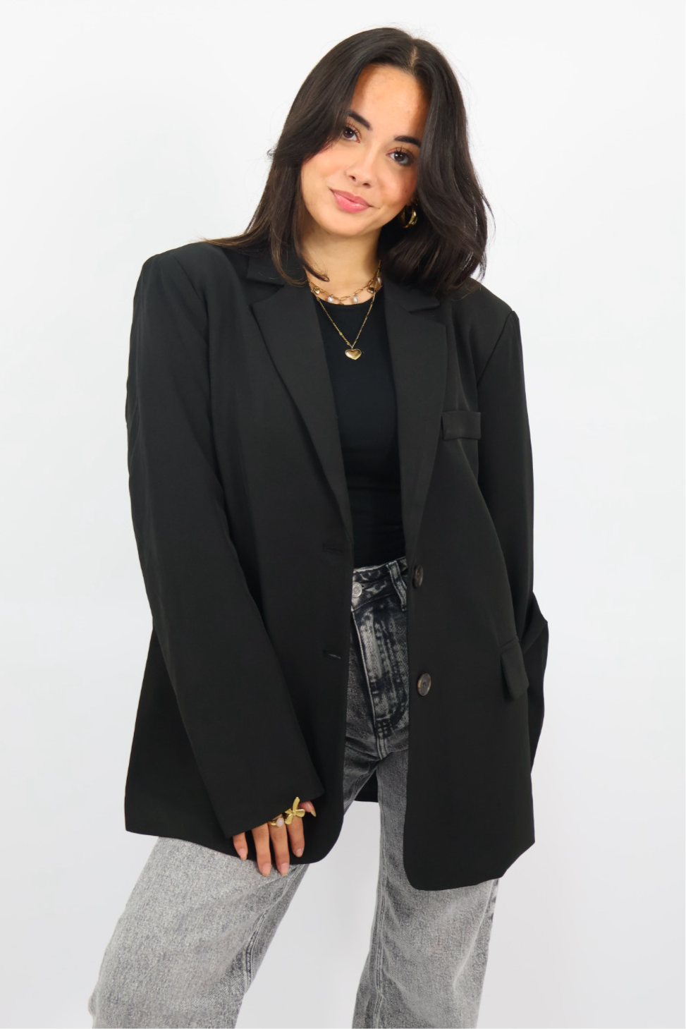 Floor Blazer - Black