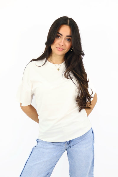 Billie Kanten T-Shirt - White