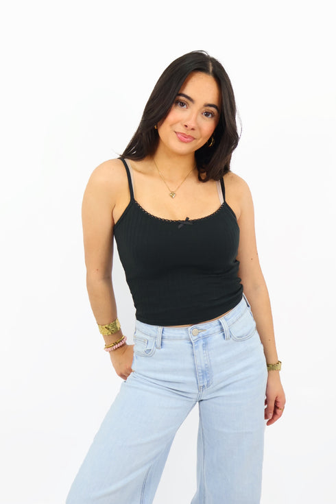 Daisy Top - Black