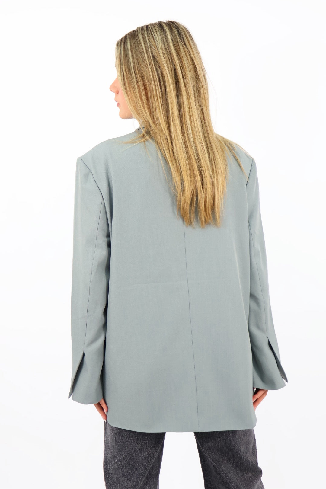 Olivia Oversized Blazer - Grey