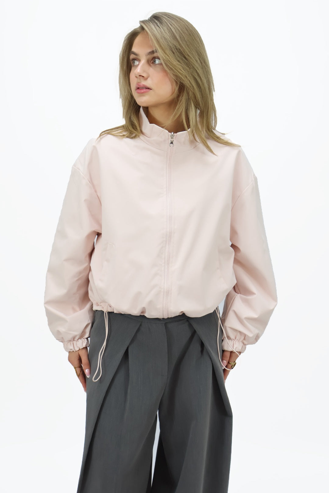 Senna Jacket - Baby Pink