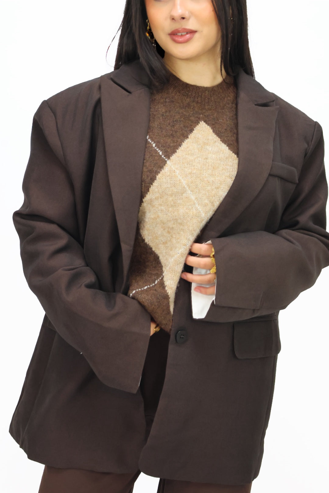 Polly sweater - Brown