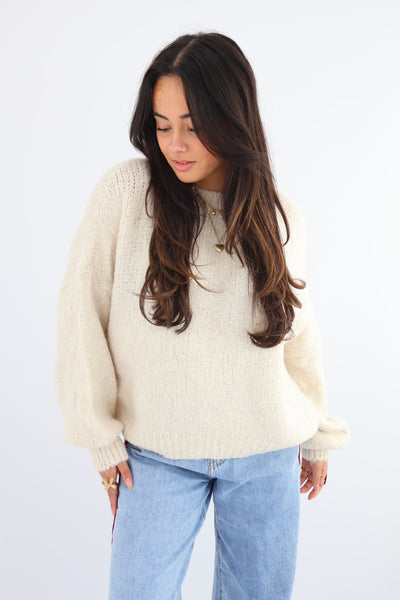 Get Comfy Knit - Creme