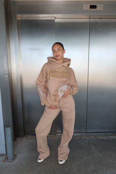 Lucky Me Jogger - Beige