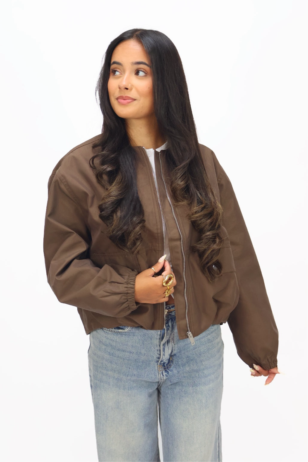 Tess Jacket | Ambika - Brown