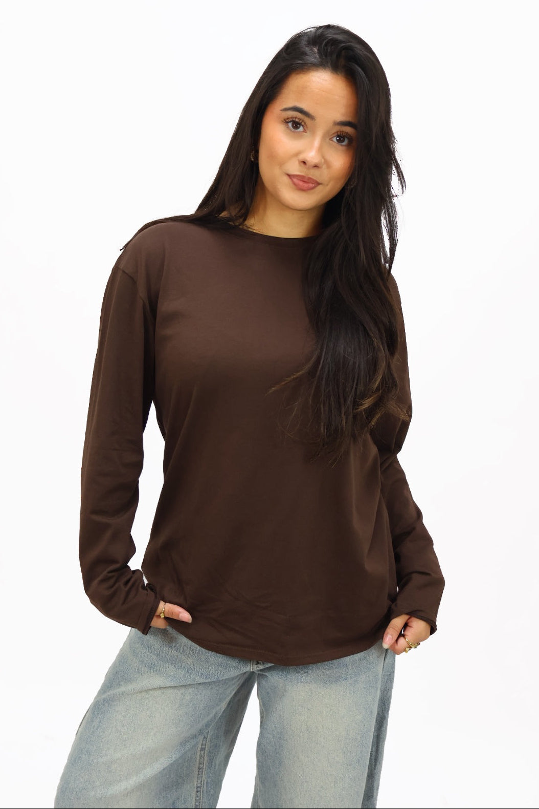 Basic Longsleeve - Brown