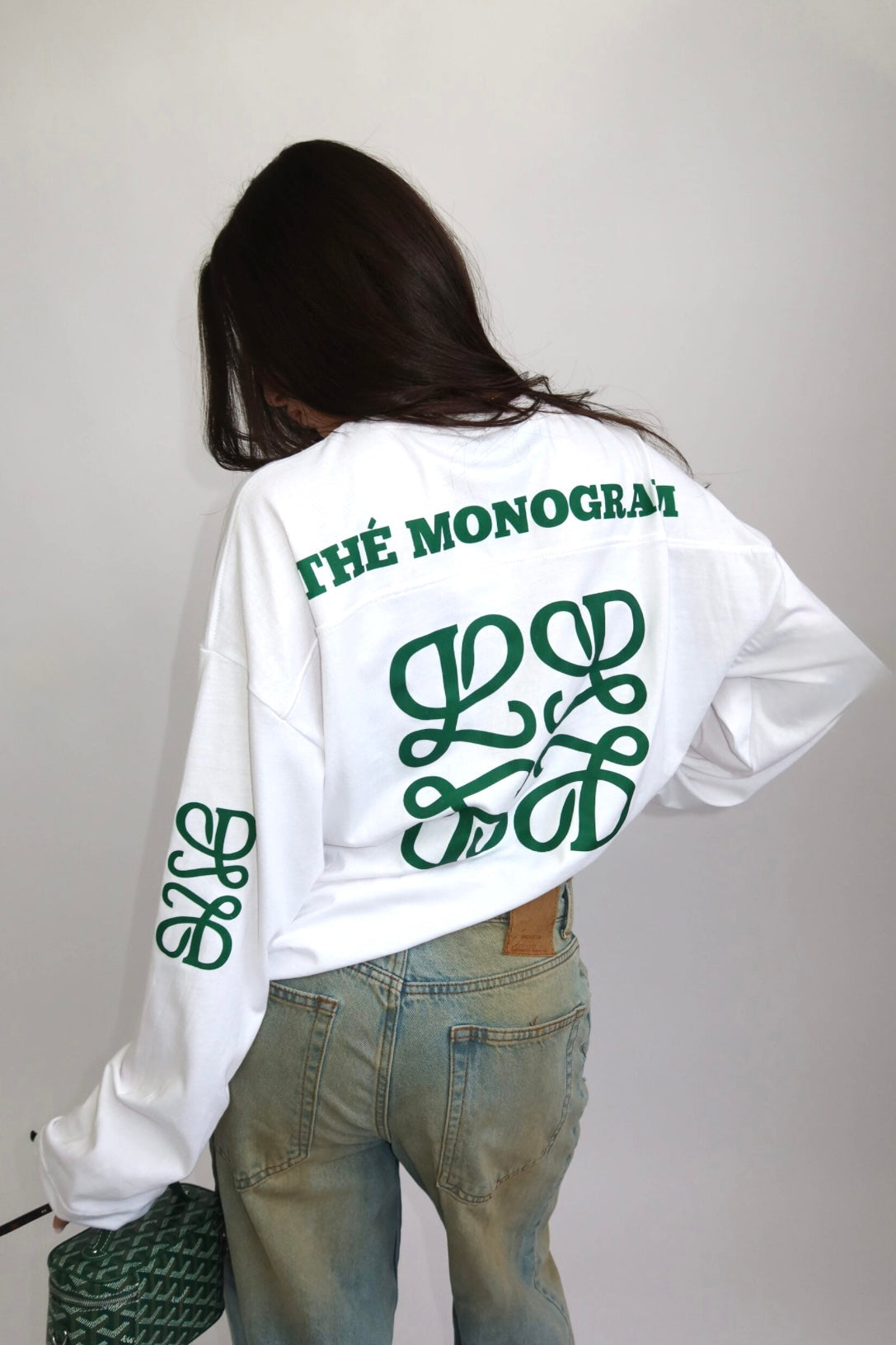 The monogram Longsleeve - White