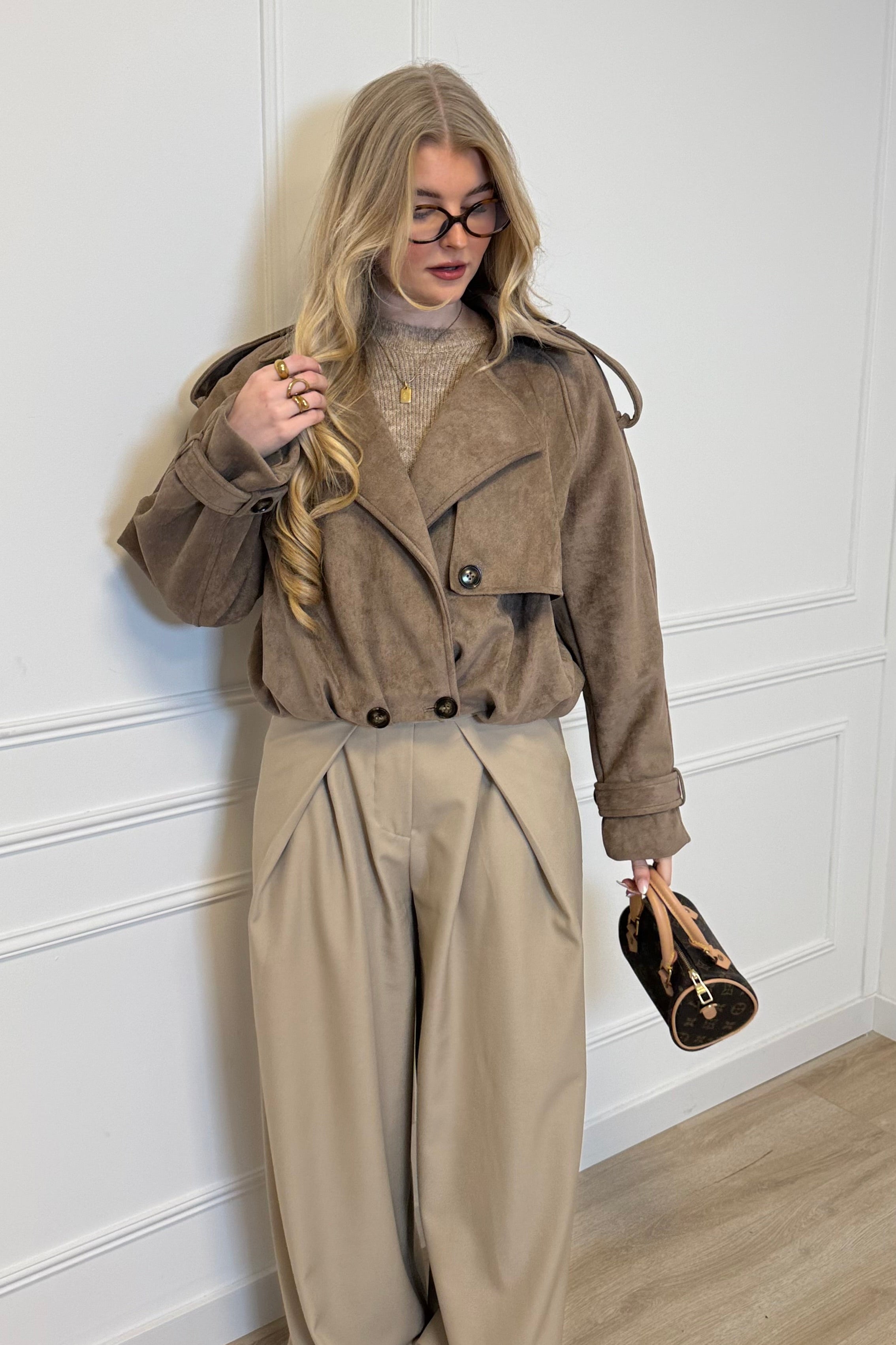 Isabelle Jacket - Taupe